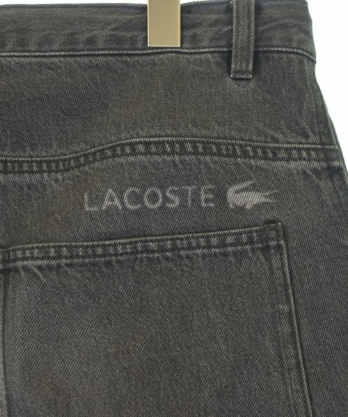LACOSTE（ラコステ）デニムパンツ 黒 サイズ:36(XL位) メンズ/2200670240074
