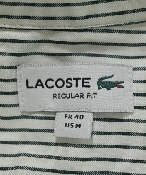 LACOSTE（ラコステ）カジュアルシャツ 白 サイズ:40(M位) メンズ/2200670240098