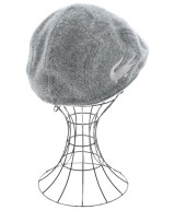 LACOSTE（ラコステ）ハンチング・ベレー帽 グレー サイズ:58cm メンズ/2200670240159