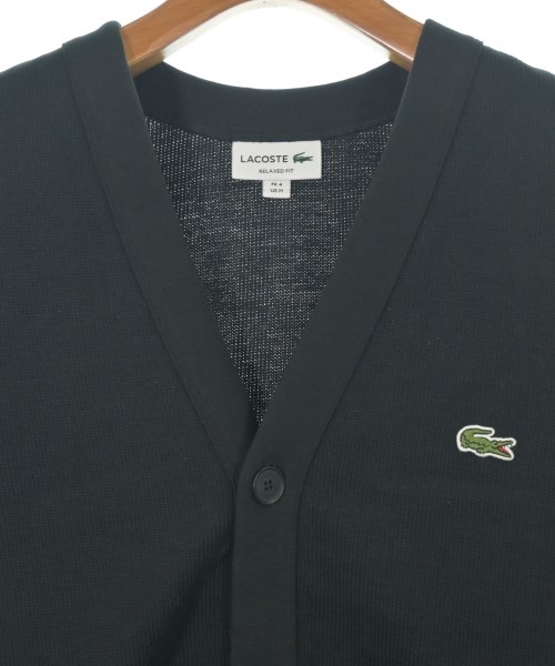 LACOSTE（ラコステ）カーディガン 黒 サイズ:4(L位) メンズ/2200670595013