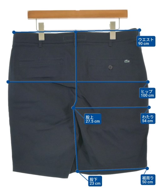LACOSTE（ラコステ）ショートパンツ 紺 サイズ:44(M位) メンズ/2200667315044