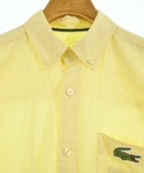 LACOSTE（ラコステ）カジュアルシャツ 黄 サイズ:39(M位) メンズ/2200729637039