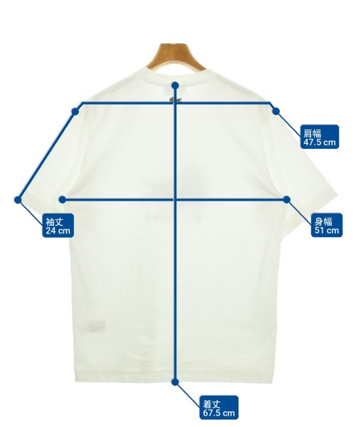 LACOSTE（ラコステ）Tシャツ・カットソー 白 サイズ:3(M位) メンズ/2200729637046