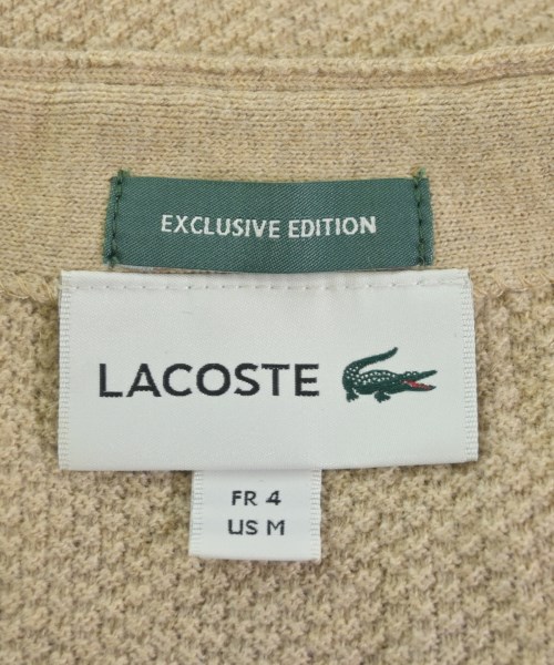 LACOSTE（ラコステ）カーディガン ベージュ サイズ:4(L位) メンズ/2200730574217