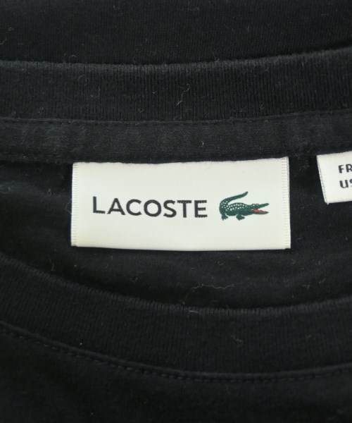 LACOSTE（ラコステ）Tシャツ・カットソー 黒 サイズ:4(L位) メンズ/2200731168033