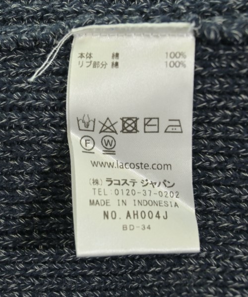 LACOSTE（ラコステ）ニット・セーター 紺 サイズ:M メンズ/2200731120031