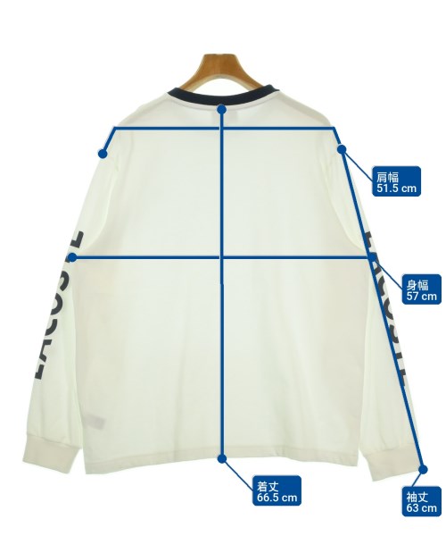 LACOSTE（ラコステ）Tシャツ・カットソー 白 サイズ:5(XL位) メンズ/2200732550141