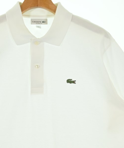 LACOSTE（ラコステ）ポロシャツ 白 サイズ:5(XL位) メンズ/2200732550158