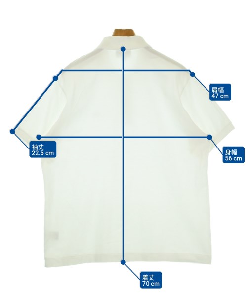 LACOSTE（ラコステ）ポロシャツ 白 サイズ:5(XL位) メンズ/2200732550158