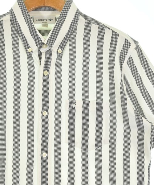 LACOSTE（ラコステ）カジュアルシャツ 黒 サイズ:4(L位) メンズ/2200728308060