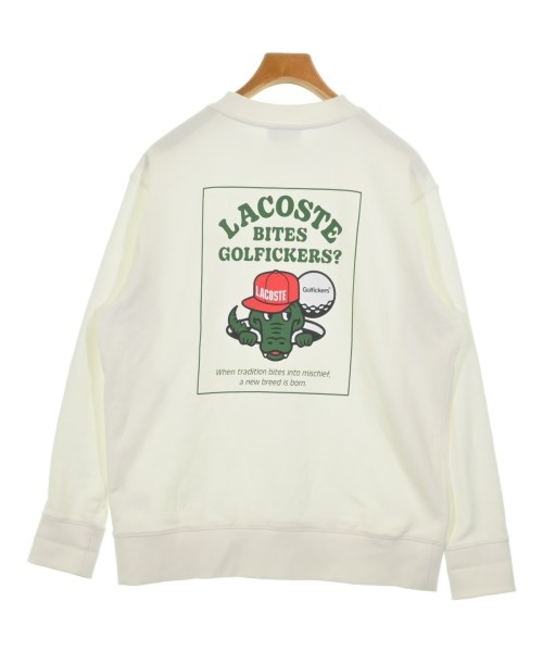 LACOSTE（ラコステ）スウェット 白 サイズ:5(XL位) メンズ/2200733359026