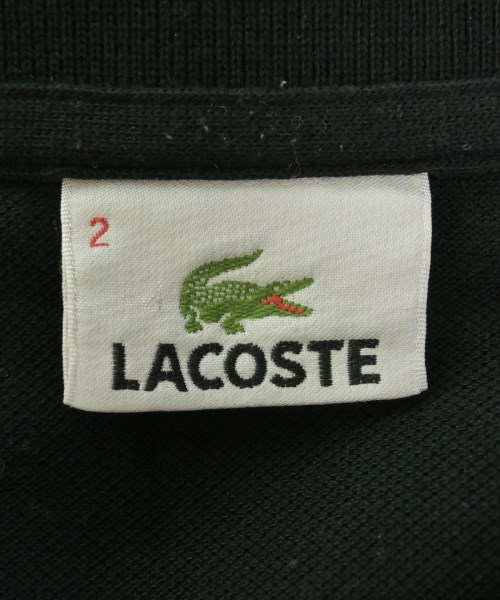 LACOSTE（ラコステ）ポロシャツ 黒 サイズ:2(S位) メンズ/2200733432071