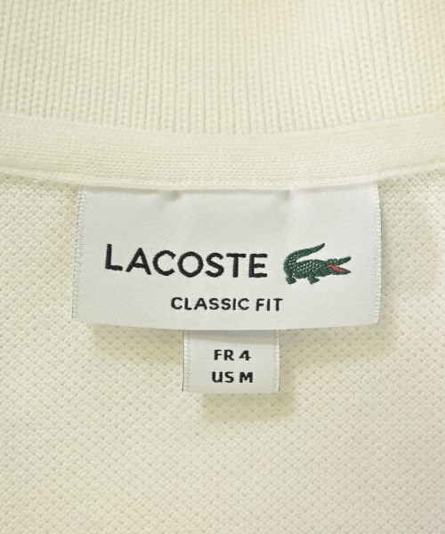 LACOSTE（ラコステ）ポロシャツ 白 サイズ:4(L位) メンズ/2200733456046