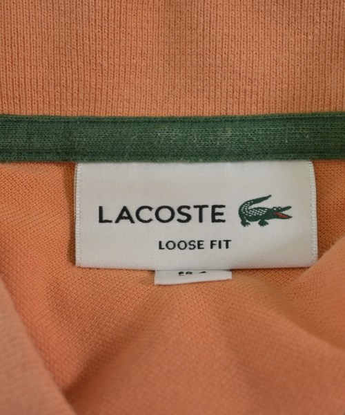 LACOSTE（ラコステ）ポロシャツ オレンジ サイズ:4(L位) メンズ/2200734047069