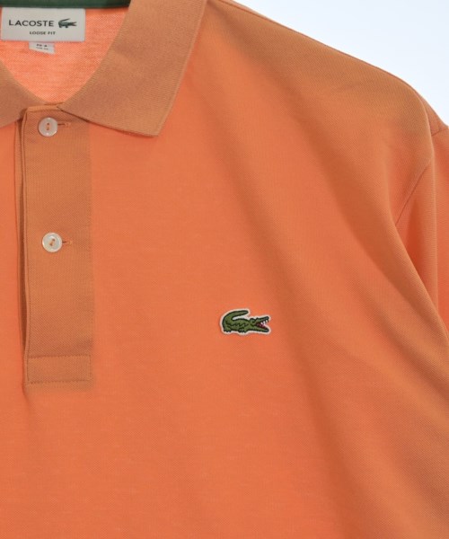 LACOSTE（ラコステ）ポロシャツ オレンジ サイズ:4(L位) メンズ/2200734047069