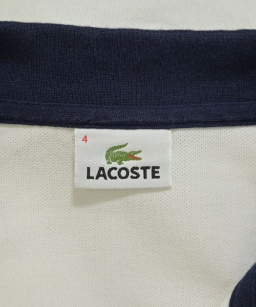 LACOSTE（ラコステ）ポロシャツ 白 サイズ:4(L位) メンズ/2200734427045