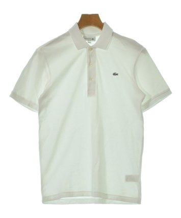 LACOSTE（ラコステ）ポロシャツ 白 サイズ:3(M位) メンズ
