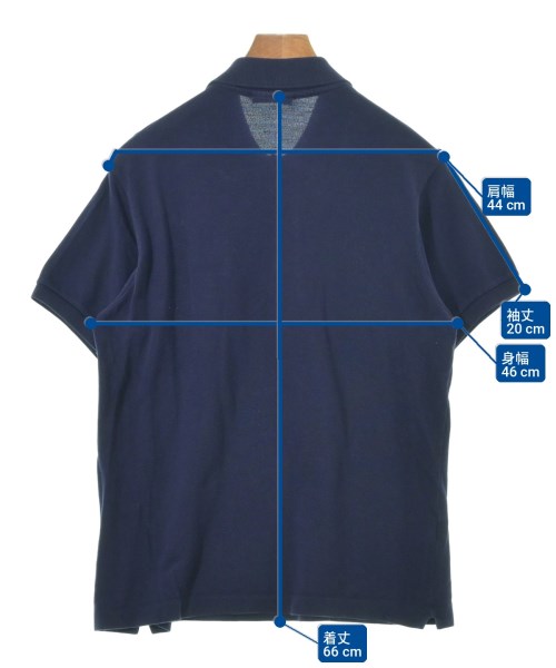 LACOSTE（ラコステ）ポロシャツ 紺 サイズ:3(M位) メンズ/2200726576034