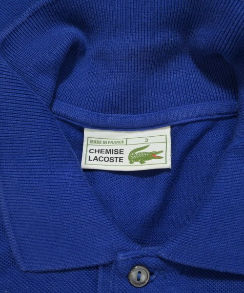 LACOSTE（ラコステ）ポロシャツ 青 サイズ:3(M位) メンズ/2200726576041