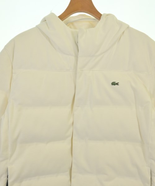 LACOSTE（ラコステ）ダウンジャケット/ダウンベスト 白 サイズ:52(XL位) メンズ/2200723998020
