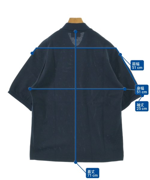 LACOSTE（ラコステ）ポロシャツ 紺 サイズ:5(XL位) メンズ/2200736354042