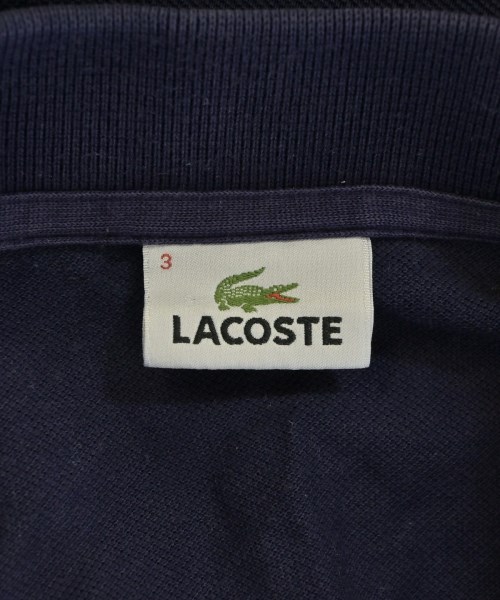 LACOSTE（ラコステ）ポロシャツ 紺 サイズ:3(M位) メンズ/2200735992023