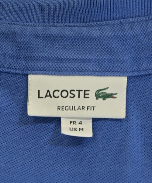 LACOSTE（ラコステ）ポロシャツ 青 サイズ:4(L位) メンズ/2200735992078