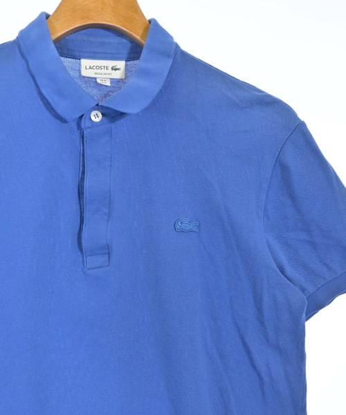 LACOSTE（ラコステ）ポロシャツ 青 サイズ:4(L位) メンズ/2200735992078