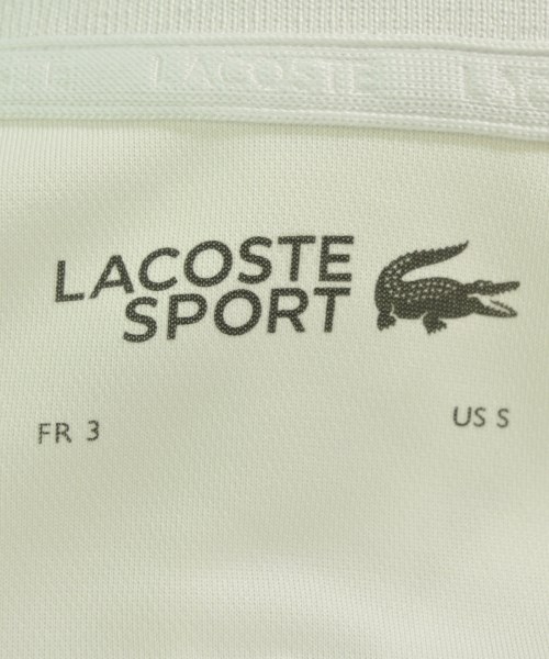LACOSTE（ラコステ）ポロシャツ 白 サイズ:3(M位) メンズ/2200737014044