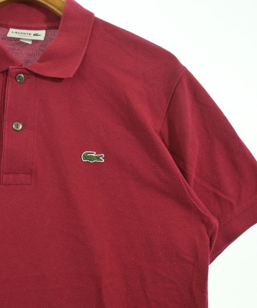 LACOSTE（ラコステ）ポロシャツ 赤 サイズ:4(L位) メンズ/2200725306052
