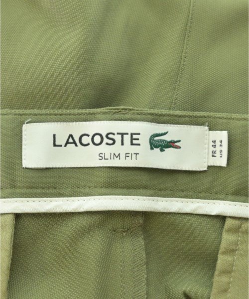LACOSTE（ラコステ）スラックス カーキ サイズ:44(S位) メンズ/2200728189089