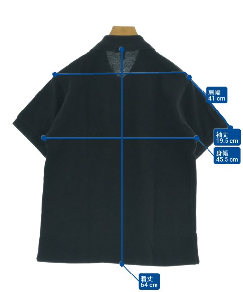 LACOSTE（ラコステ）ポロシャツ 黒 サイズ:3(M位) メンズ/2200719528040