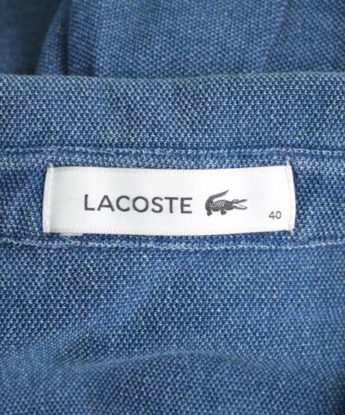 LACOSTE（ラコステ）カジュアルシャツ 青 サイズ:40(L位) メンズ/2200719719028