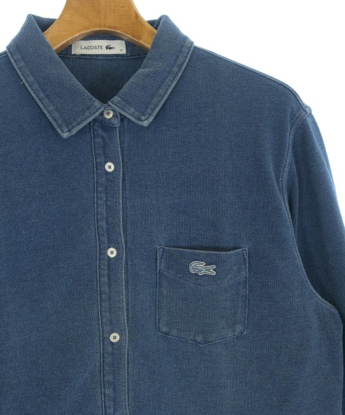 LACOSTE（ラコステ）カジュアルシャツ 青 サイズ:40(L位) メンズ/2200719719028