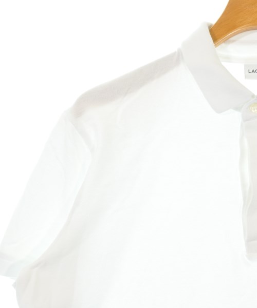 LACOSTE（ラコステ）ポロシャツ 白 サイズ:L メンズ/2200720195064