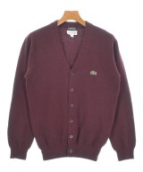 LACOSTE（ラコステ）カーディガン 赤 サイズ:4(L位) メンズ/2200709821045