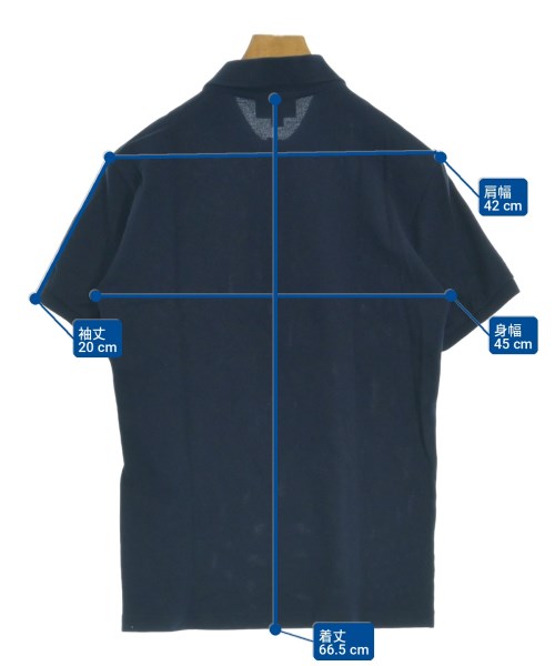 LACOSTE（ラコステ）ポロシャツ 紺 サイズ:3(M位) メンズ/2200709821052