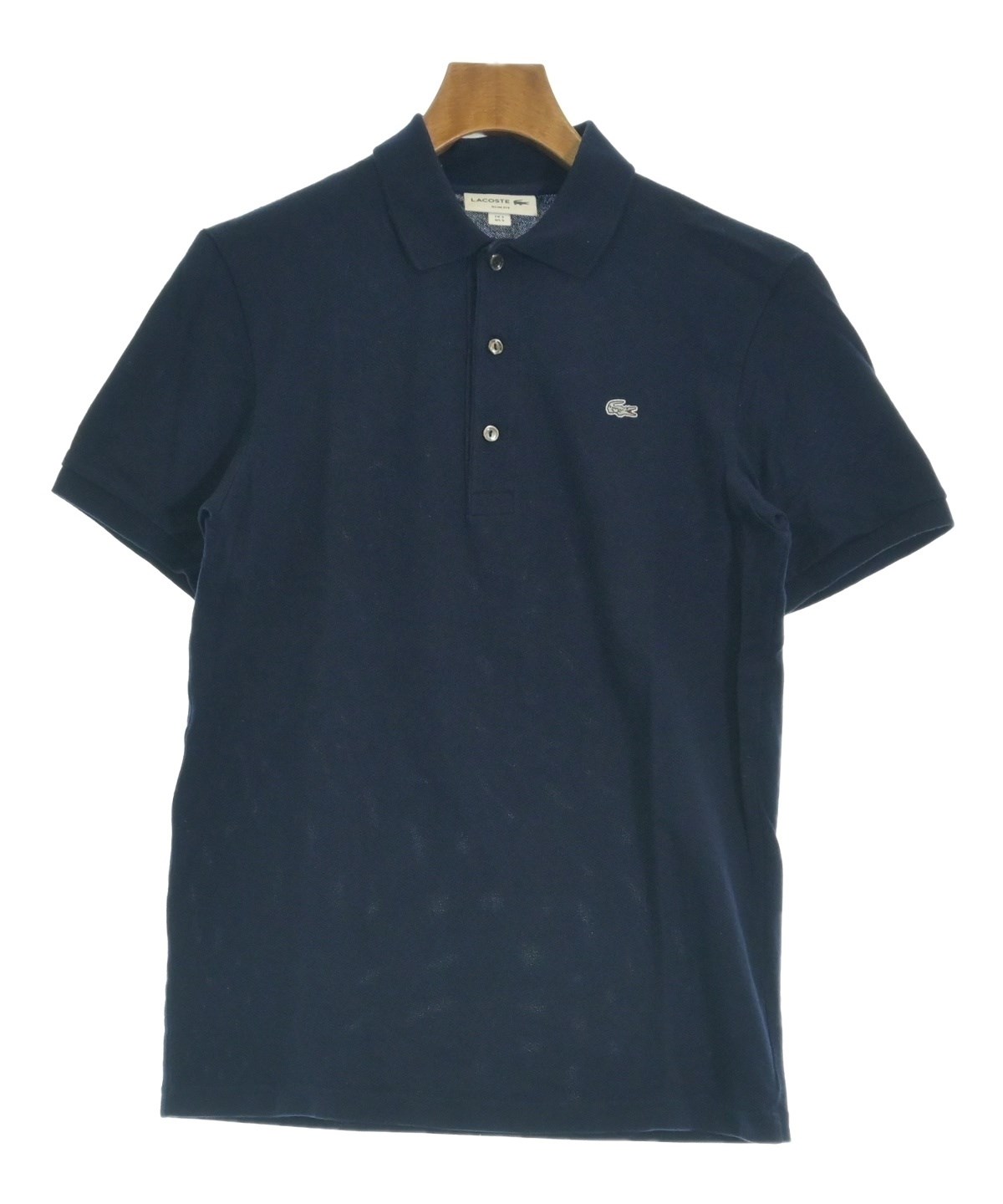 LACOSTE（ラコステ）ポロシャツ 紺 サイズ:3(M位) メンズ