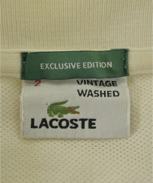 LACOSTE（ラコステ）ポロシャツ 白 サイズ:2(S位) メンズ/2200719735059