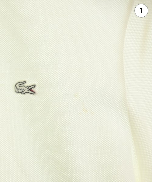 LACOSTE（ラコステ）ポロシャツ 白 サイズ:2(S位) メンズ/2200719735059