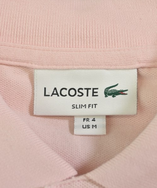 LACOSTE（ラコステ）ポロシャツ ピンク サイズ:4(L位) メンズ/2200720774023