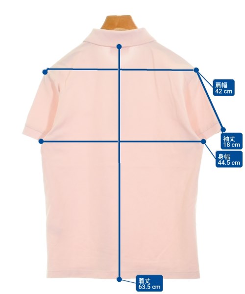 LACOSTE（ラコステ）ポロシャツ ピンク サイズ:4(L位) メンズ/2200720774023