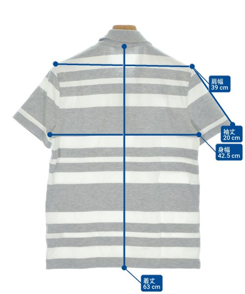 LACOSTE（ラコステ）ポロシャツ 白 サイズ:3(M位) メンズ/2200714556109