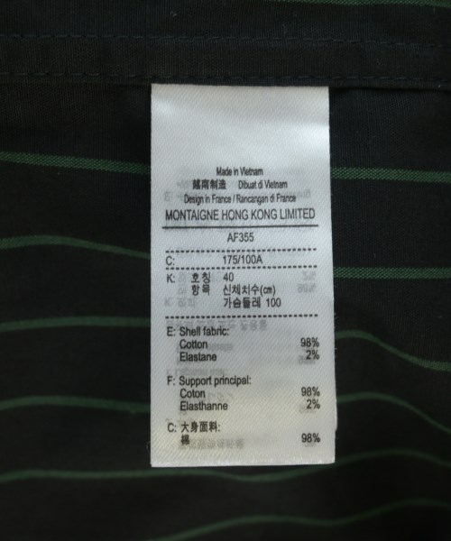 LACOSTE（ラコステ）カジュアルシャツ 黒 サイズ:M メンズ/2200721875033