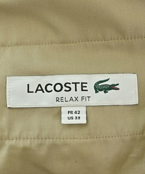 LACOSTE（ラコステ）チノパン ベージュ サイズ:33(L位) メンズ/2200721875040