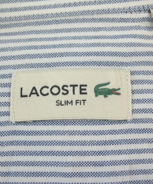 LACOSTE（ラコステ）カジュアルシャツ 青 サイズ:39(S位) メンズ/2200721884011