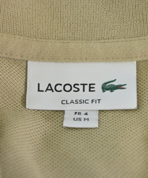 LACOSTE（ラコステ）ポロシャツ カーキ サイズ:4(L位) メンズ/2200718554040