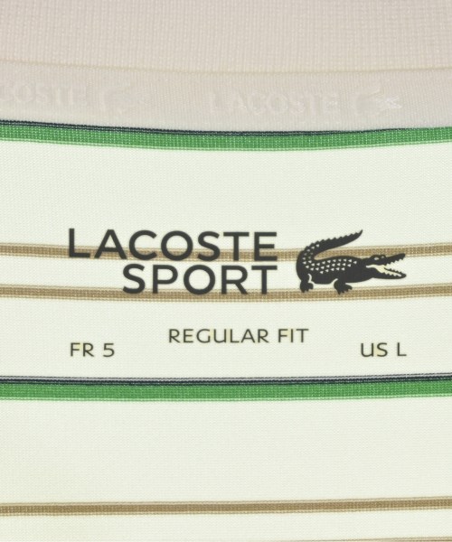 LACOSTE（ラコステ）ポロシャツ 白 サイズ:5(XL位) メンズ/2200719027055