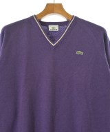 LACOSTE（ラコステ）ニット・セーター 紫 サイズ:4(L位) メンズ/2200716565017