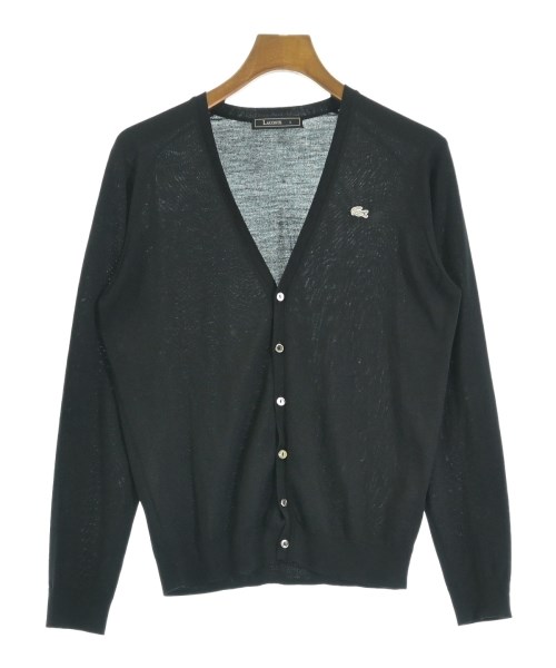 LACOSTE（ラコステ）カーディガン 黒 サイズ:3(M位) メンズ/2200716565079